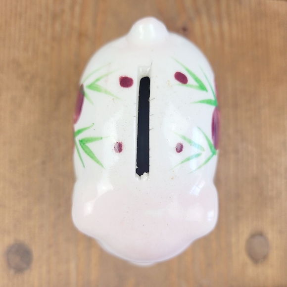 Vintage Ceramic Mini Piggy Bank 1950's Made in Japan - Picture 6 of 7